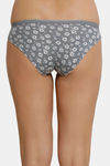 Zivame Anti-Microbial Low Rise Full Coverage Bikini Panty (Pack of 3) - Multicolor — thumbnail 3